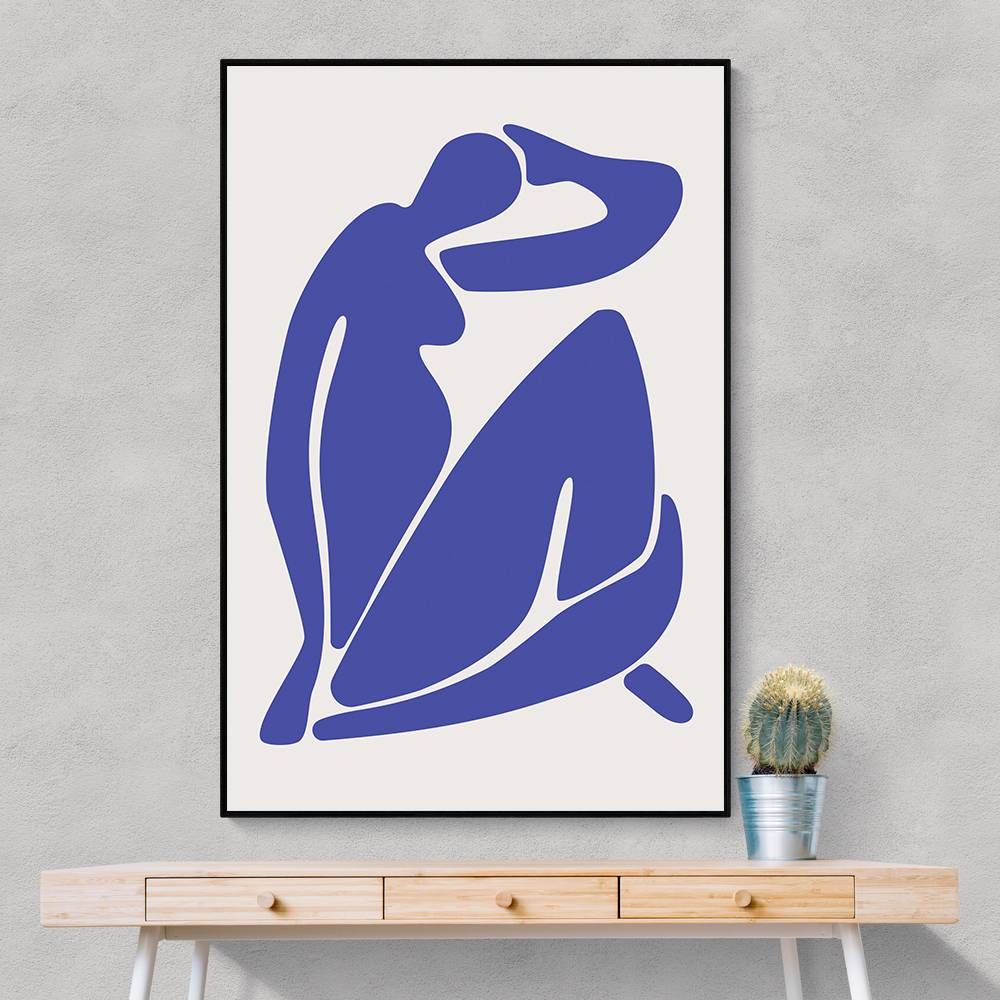 Henri store Matisse BLUE NUDE - certificate (Henri Matisse Lithograph, Henri Matisse Wall Art)